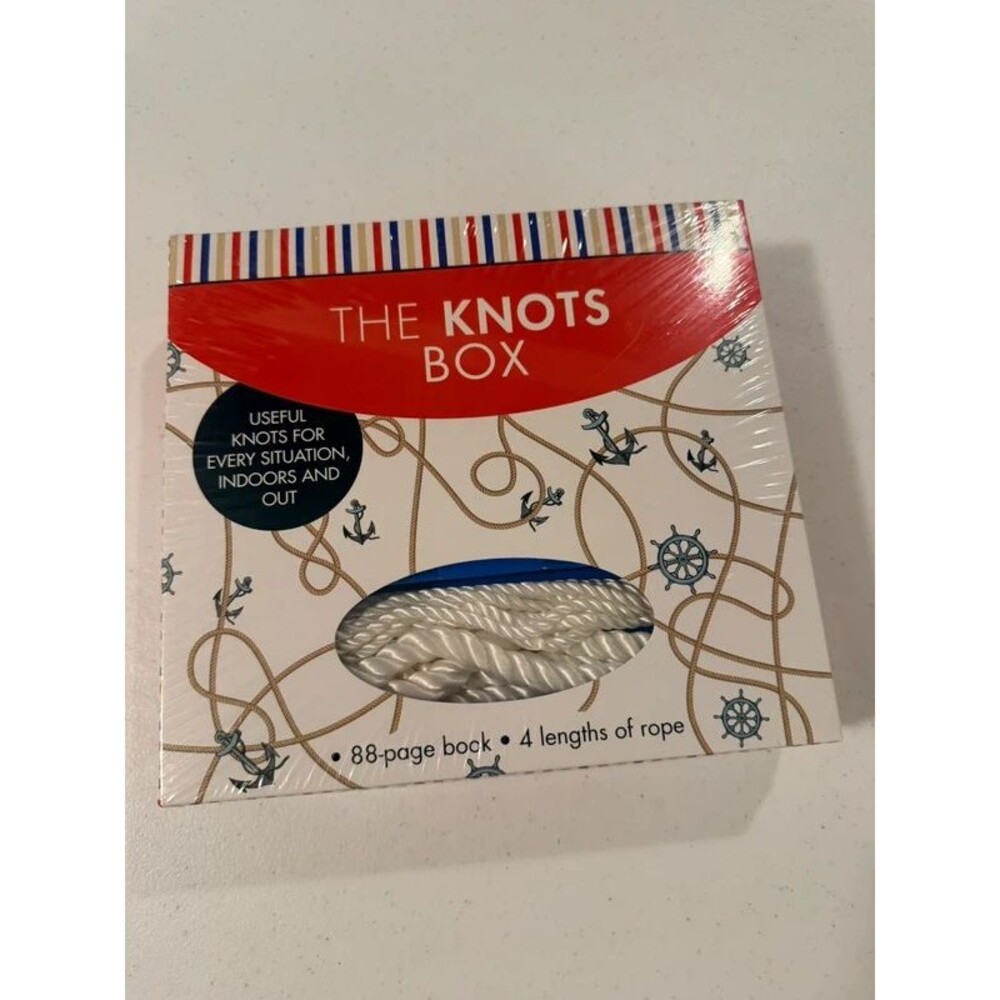 The Knots Box- All the Ins & Outs of Knot Tying- NEW/Sealed